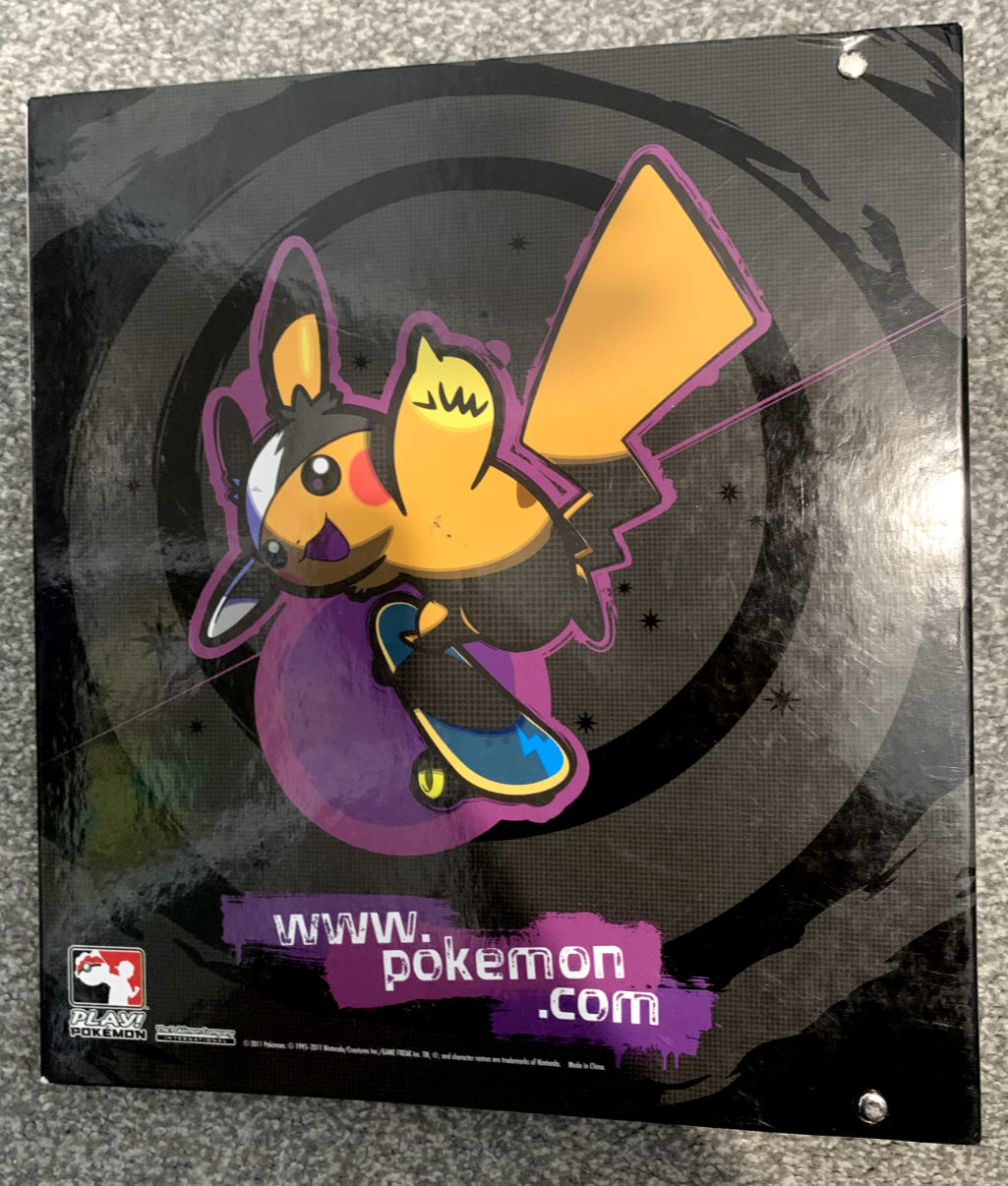 Pokemon 2011 Worlds San Diego Competitor exclusive 3 Ring Binder - See pictures