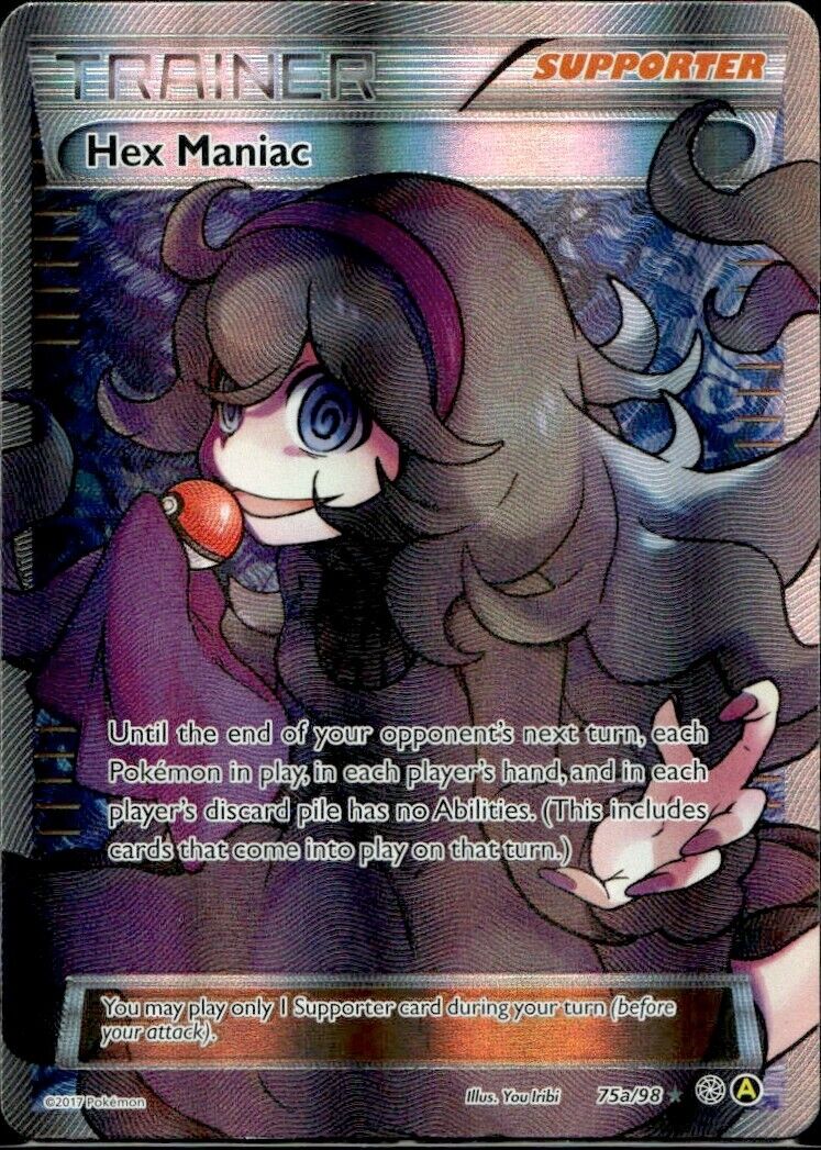 Pokemon Hex Maniac 75a/98 Promo Near Mint Condition
