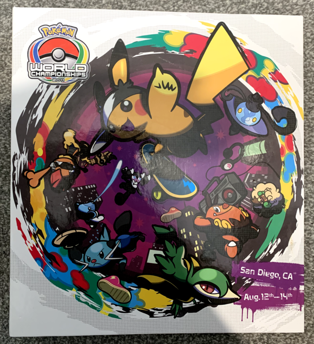 Pokemon 2011 Worlds San Diego Competitor exclusive 3 Ring Binder - See pictures