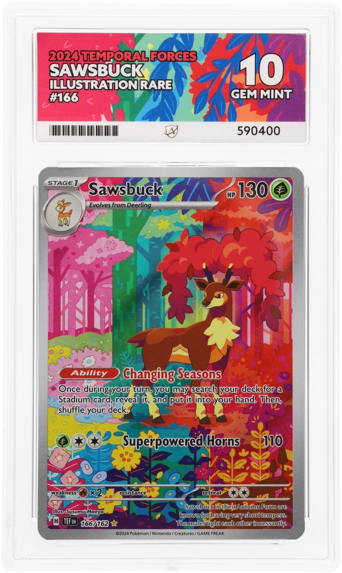 Sawsbuck 166/162 S&V Temporal Forces ACE 10