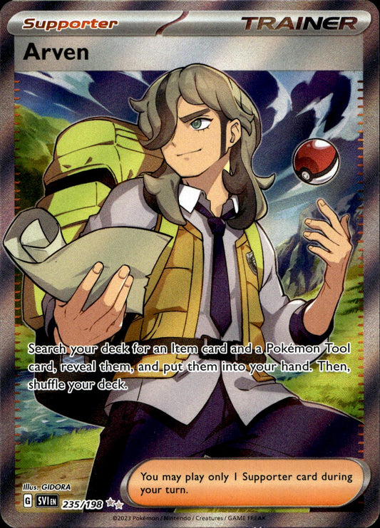 Pokemon Arven 235/198 Full Art Scarlet & Violet