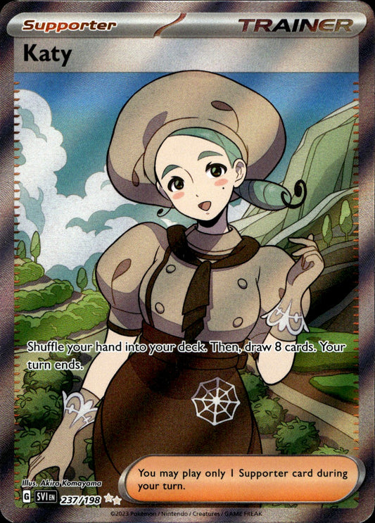 Pokemon Katy 237/198 Full Art Scarlet & Violet