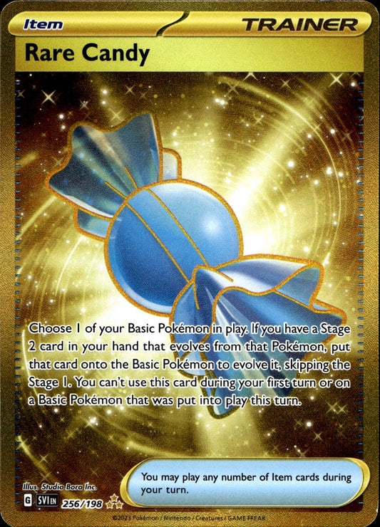 Pokemon Rare Candy 256/198 Ultra Rare Scarlet & Violet