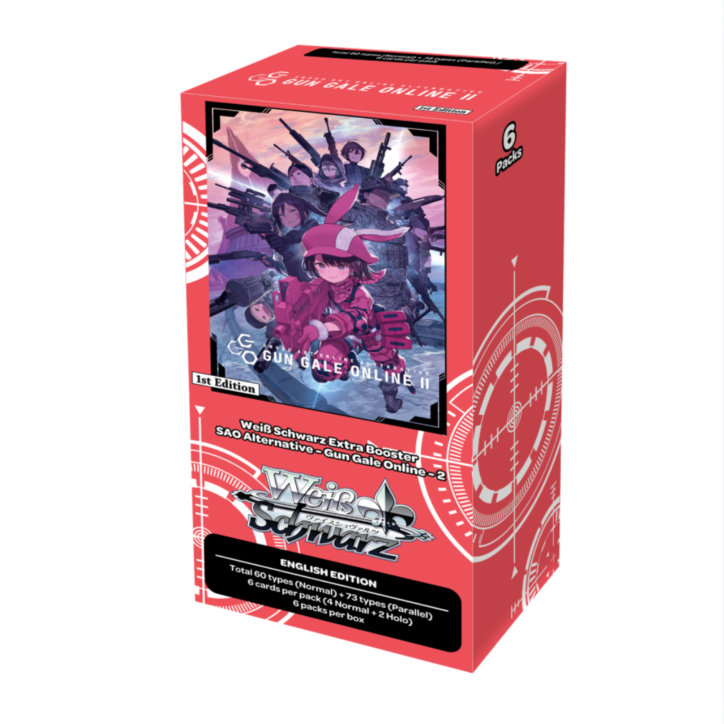 Weiss Schwarz Extra Booster Sword Art Online Alternative - Gun Gale Online II