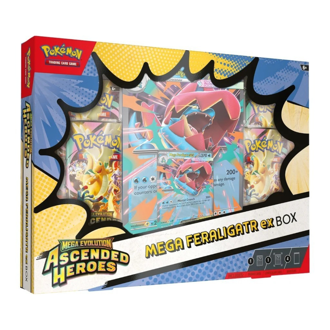 Pokemon Mega Feraligatr ex Collection Box Sealed