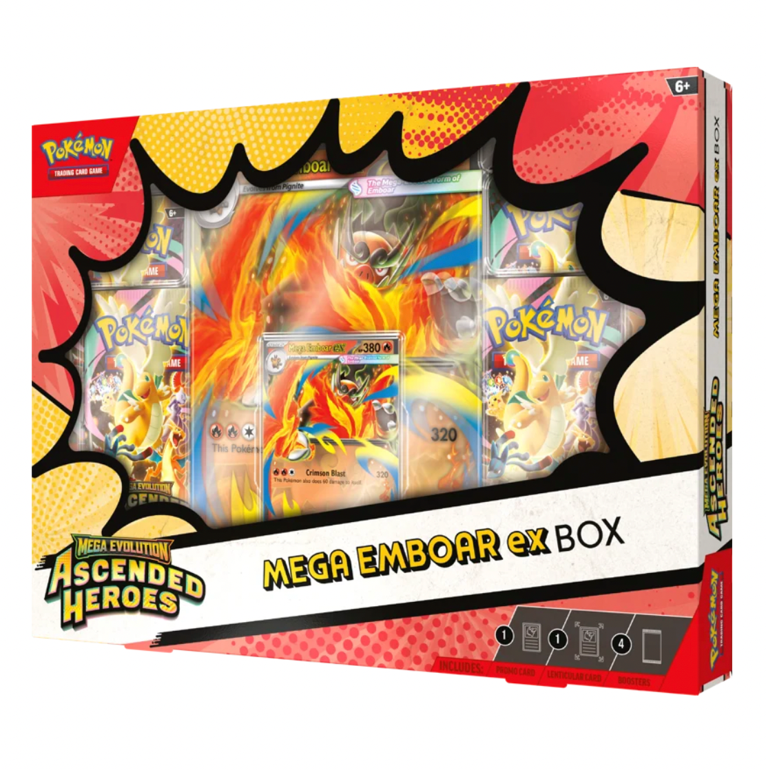 Pokemon Mega Emboar ex Collection Box Sealed