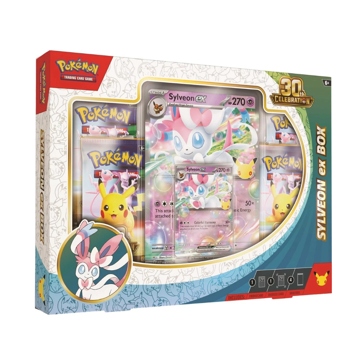 Pokemon 30th Celebrations Sylveon ex Box - Pre Order