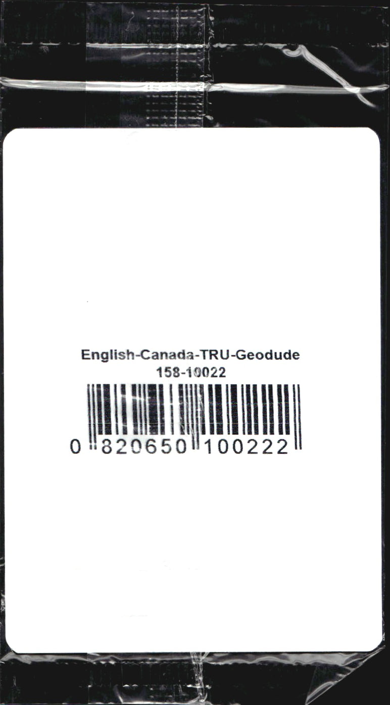 Geodude 43/83 Toys R Us Sealed Promo