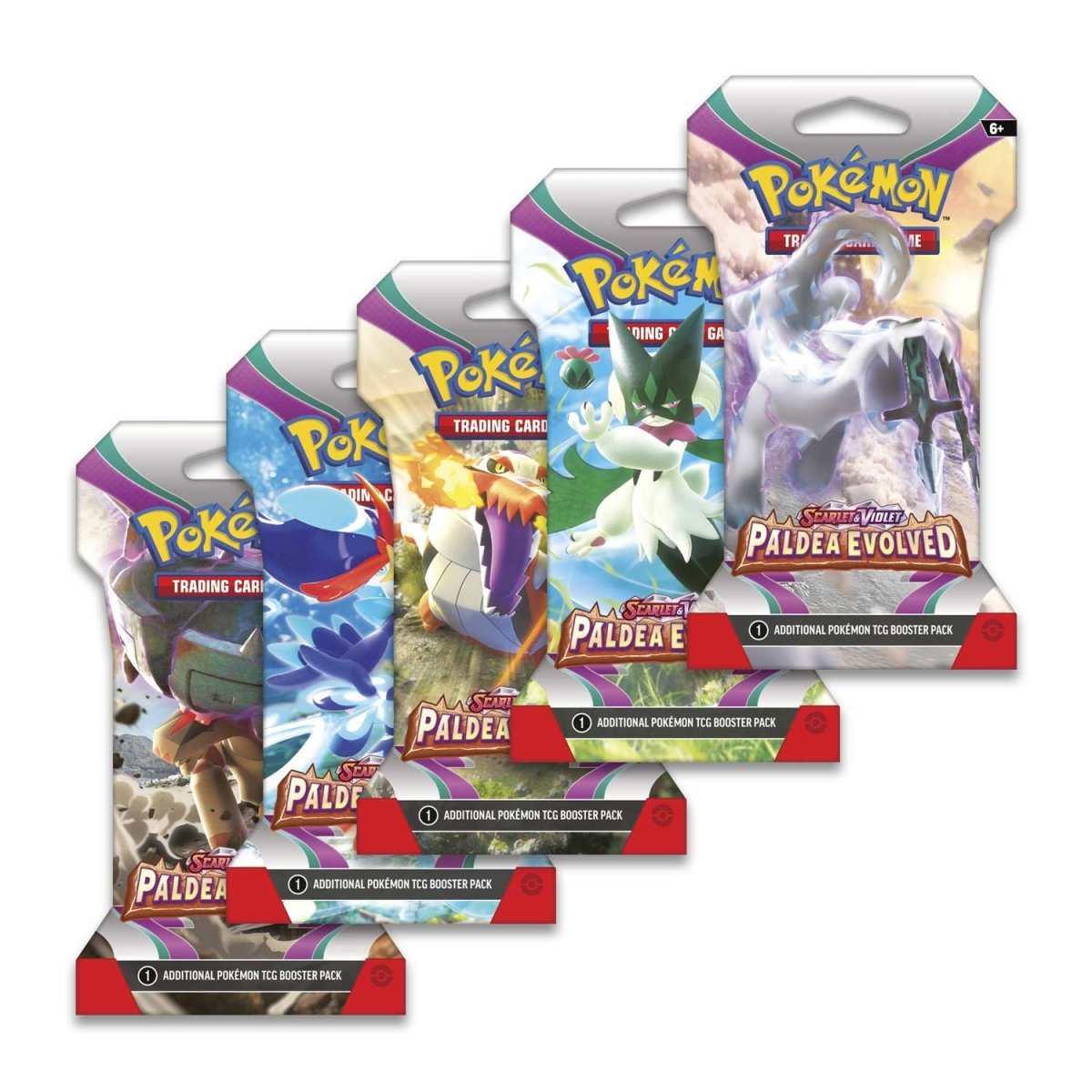 Pokemon S&V Paldea Evolved Sleeved Booster Pack