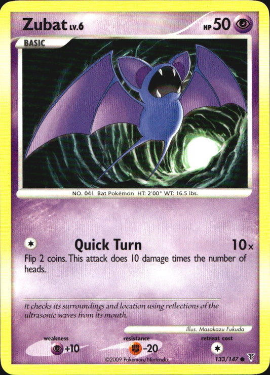 Zubat 133/147 Supreme Victors Common Pokemon Near Mint