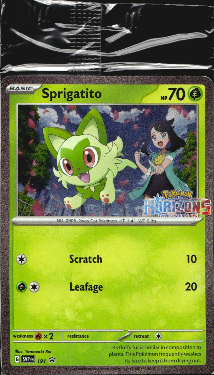 Sprigatito 191 Holo Promo Scarlet & Violet Promo Pokemon Sealed