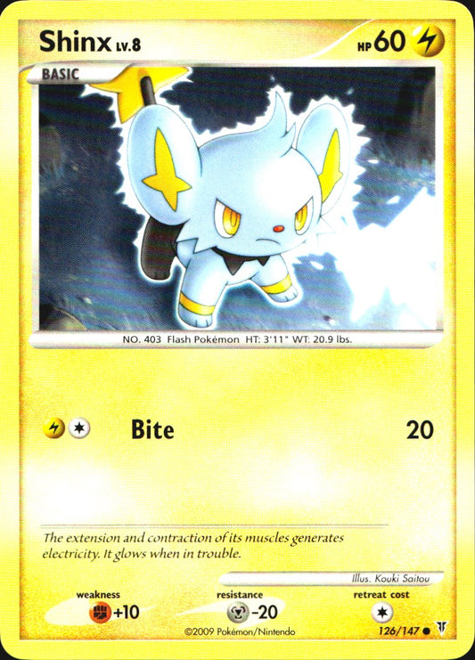 Shinx 126/147 Supreme Victors Common Pokemon Near Mint