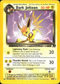 Dark Jolteon 38/82 Uncommon Team Rocket Pokemon Lightly Played