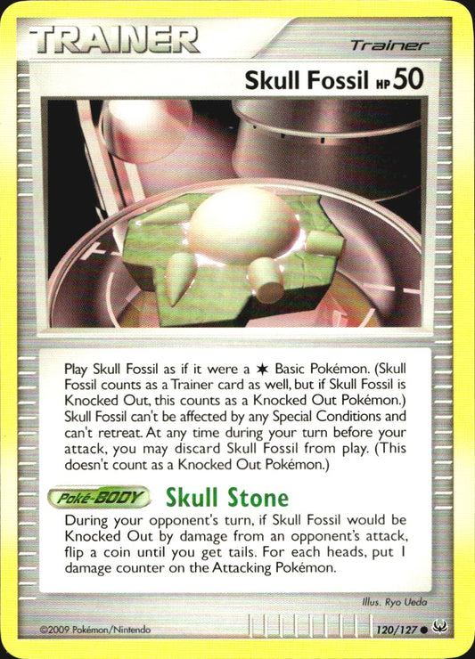 Skull Fossil 120/127 Platinum Common Pokemon Near Mint