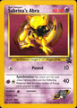 Sabrina's Abra 19 Wizards Black Star Promos Promo Pokemon Near Mint