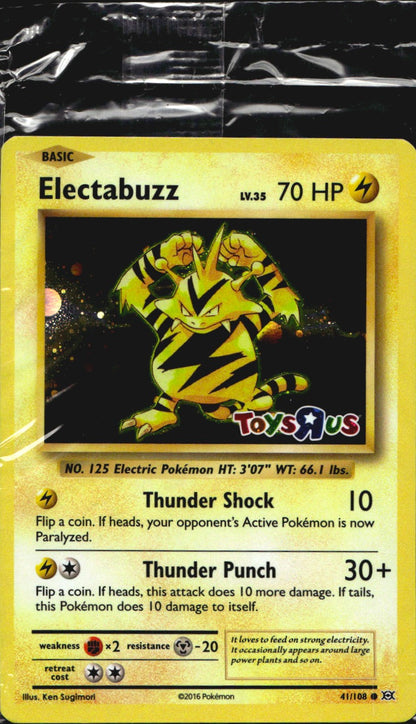 Electabuzz 41/108 Toys R Us Sealed Promo