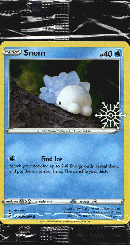 Snom 084/264 Snowflake Stamped Sealed Promo