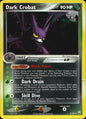 Dark Crobat 3/109 Team Rocket Returns Holo Rare Pokemon Moderately Played