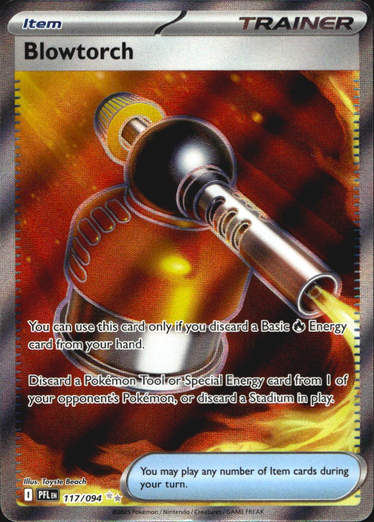 Blowtorch 117/094 Phantasmal Flames Ultra Rare Pokemon Holo Near Mint