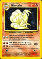 Ninetales 12/102 Holo Rare Base Set Unlimited Pokemon Lightly Played