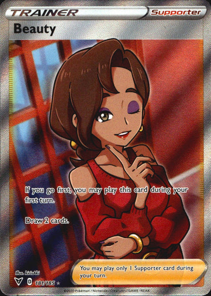 Beauty 181/185 Vivid Voltage Ultra Rare Pokemon Holo Near Mint