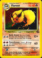 Flareon 3/64 Rare Jungle Pokemon Unlimited Holo Near Mint