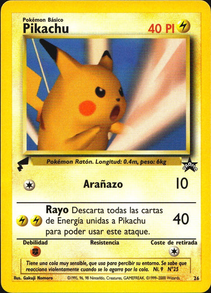 Pikachu (Snap) 4 Pikachu World Collection Promos Promo Pokemon Near Mint