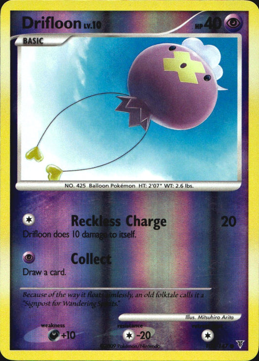 Drifloon 103/147 Supreme Victors Common Pokemon Reverse Holo Near Mint