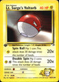 Lt. Surge's Voltorb 84/132 Gym Heroes Common Pokemon 1st Edition Near Mint