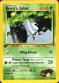 Brock's Zubat 74/132 Gym Heroes Common Pokemon 1st Edition Near Mint