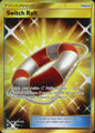 Switch Raft 77/70 Dragon Majesty Secret Rare Pokemon Holo Near Mint