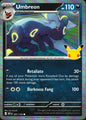 Umbreon 091/128 ME: 30th Celebration Common Pokemon Holo Near Mint