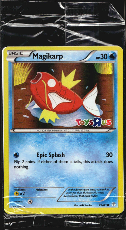 Magikarp 22/83 Toys R Us Sealed Promo
