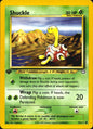 Shuckle 72/111 Common Neo Genesis Pokemon 1st Edition Near Mint