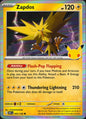 Zapdos 055/128 ME: 30th Celebration Common Pokemon Holo Near Mint