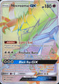Necrozma GX 153/147 Burning Shadows Rainbow Rare Pokemon Holo Near Mint