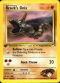 Brock's Onix 69/132 Gym Heroes Common Pokemon 1st Edition Near Mint