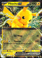 Pikachu ex 028/131 Prismatic Evolutions Double Rare Pokemon Holo Near Mint