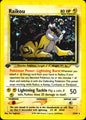 Raikou 13/64 Rare Neo Revelation Pokemon 1st Edition Holo Lightly Played