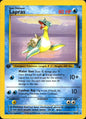 Lapras 25/62 Fossil Rare Pokemon 1st Edition Near Mint