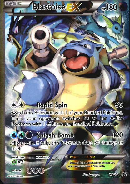 Blastoise EX XY122 Jumbo Promo XY Promo Pokemon Near Mint