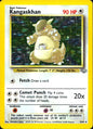 Kangaskhan 5/64 Holo Rare Jungle Pokemon Near Mint