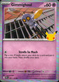 Gimmighoul 081/128 ME: 30th Celebration Common Pokemon Holo Near Mint
