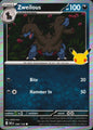 Zweilous 098/128 ME: 30th Celebration Pokemon Holo Near Mint