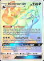 Incineroar GX 188/181 Team Up Rainbow Rare Pokemon Holo Near Mint