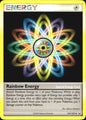Rainbow Energy 121/127 Platinum Uncommon Pokemon Near Mint