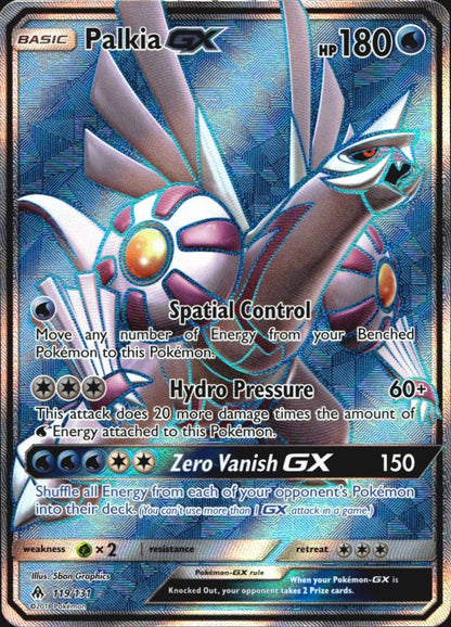 Palkia GX 119/131 Forbidden Light Ultra Rare Pokemon Holo Near Mint