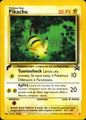 Pikachu 27 World Collection Italian Promo Moderately Played