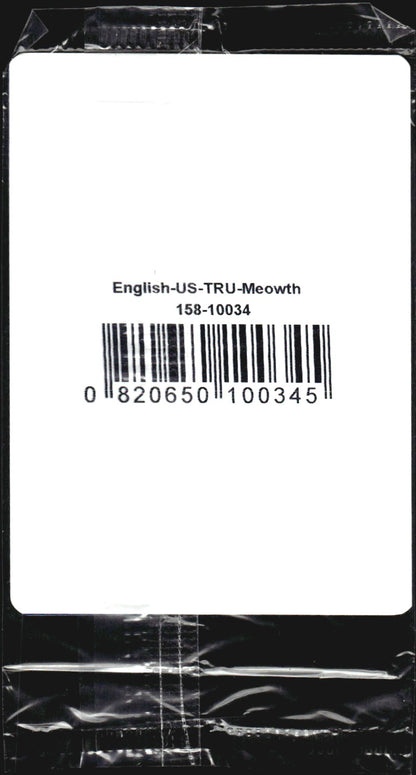 Meowth 53/83 Toys R Us Sealed Promo