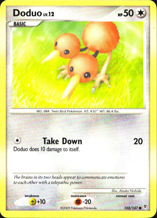 Doduo 102/147 Supreme Victors Common Pokemon Near Mint